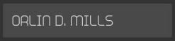 Orlin D. Mills